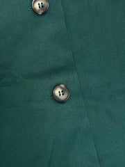 Button Front Shirt & Pencil Skirt Set Women's Outfit