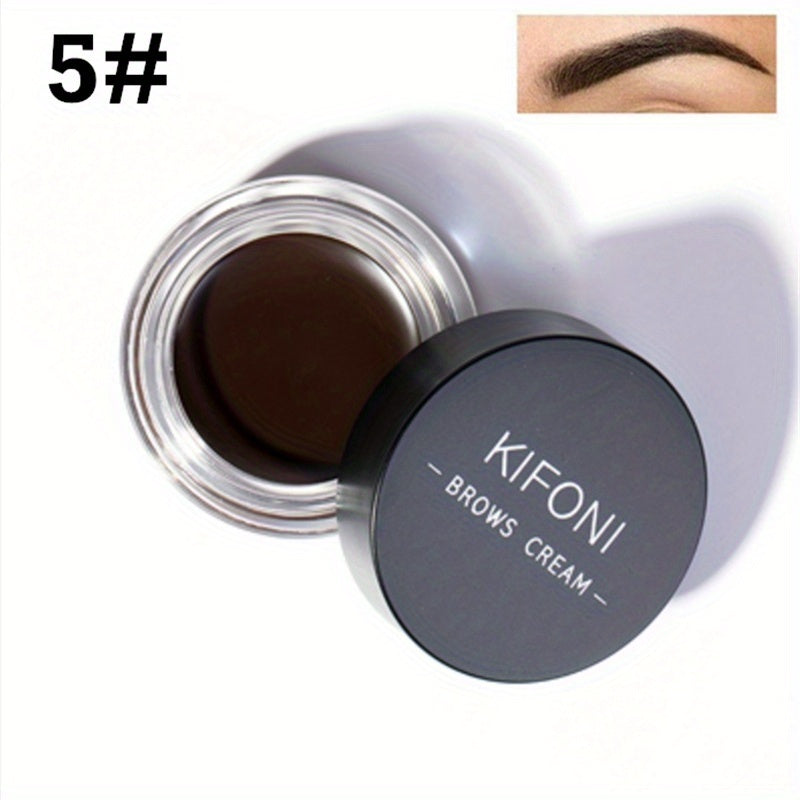 Waterproof Eyebrow Enhancers Cream with Brush