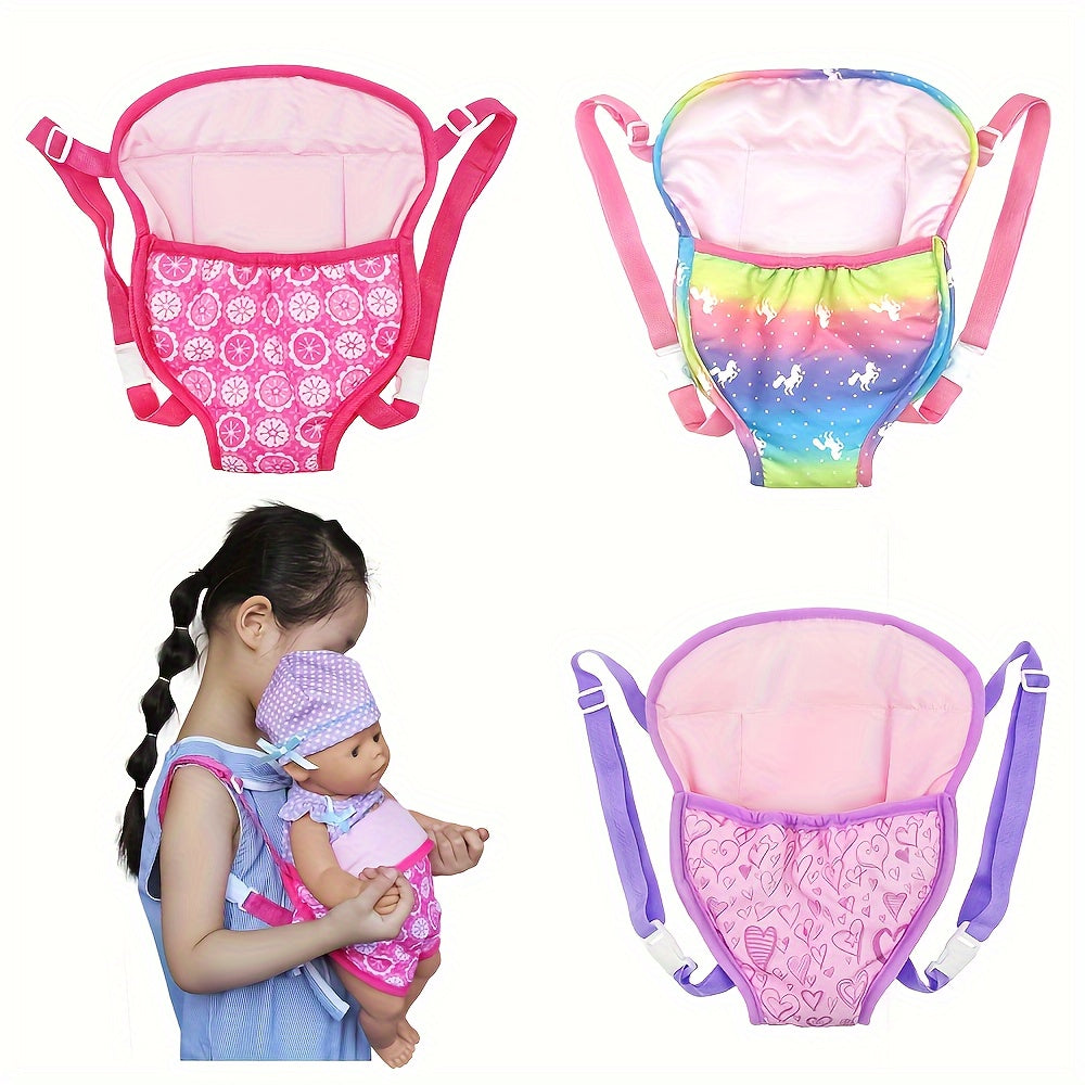 Doll Carrier Backpack for 30 48 45 Youngsters & Reborn Dolls Durable Polyester