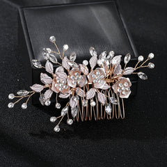 Faux Pearl Wedding Hair Comb Bridal Comb Hair Pin For Wedding