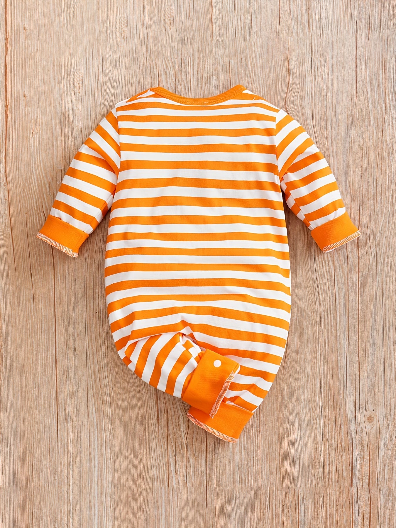 Baby Fox Striped Casual Rompers