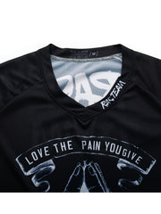 Men's Hands Pattern Cycling Jersey Long Sleeve Shirt