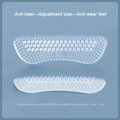 1 Pair Silicone Heel Stickers Heels Grips Non Slip Inserts Pads Foot Care