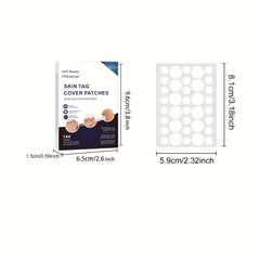 144PCS Skin Tag Remover Patches With Natural Ingredients