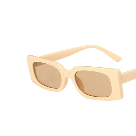 Tortoiseshell Vintage Sunglasses For Women 90s Square Glasses