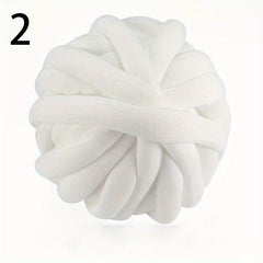 Thick Iceland Wool Thread Handwoven Carpet Diy Cat Nest Bed
