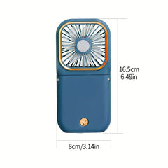 Portable Neck Fan Handheld USB Rechargeable Fan 3000mAh Power