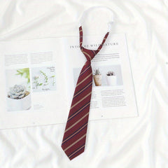 Boys Striped Tie for School Uniforms