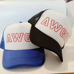 Graffiti Baseball Cap Mesh Sun Visor Couple Hat
