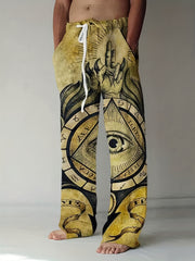 Men's Wide Leg Street Style Pants Spring Fall
