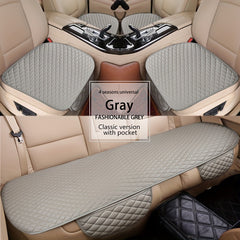 1pc Car PU Leather Seat Cover Breathable Non Slip Protector Auto Seat Cushion