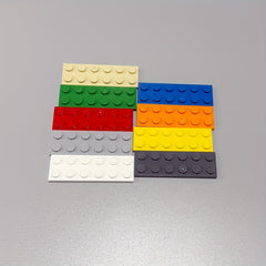 DIY Building Blocks Set 3795 Base Plate 2x6 Short Bricks for Kids