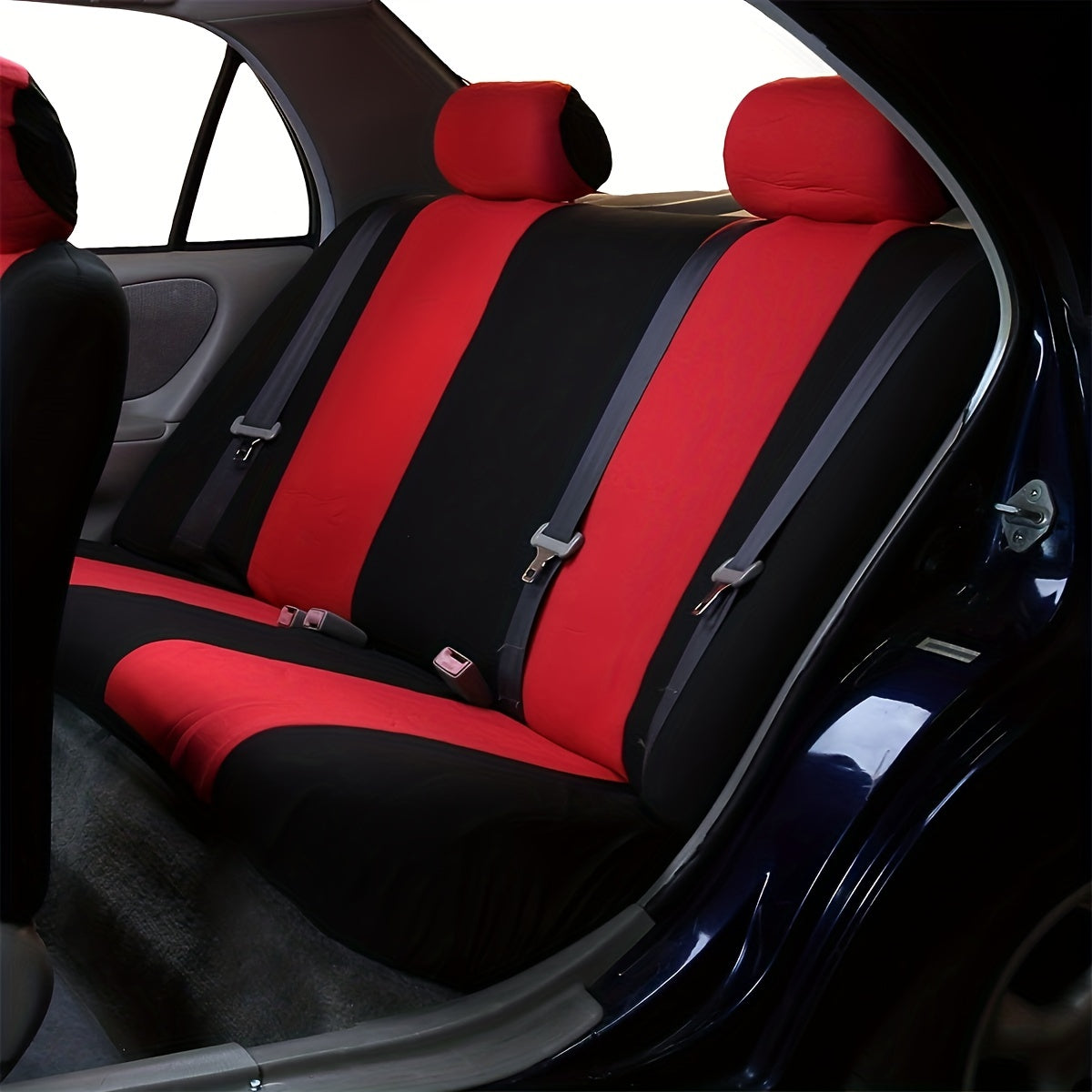 9pcs Pink Car Seat Covers Set For Women Airbag Compatible SoftFabric Comfortable