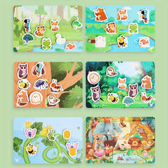 Colorful Busy Book for Hand Skills Development