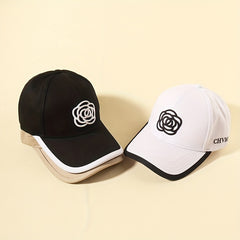 Small Flower 3D Hard Top Baseball Cap