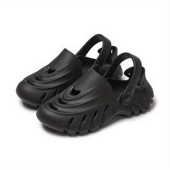 Women's Solid Hole Shoes Thick Bottom Sport Sandals