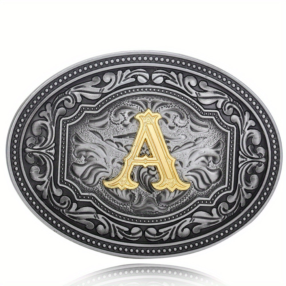Embossed Belt Buckle for Men Western Cowboy Punk Hip Hop Accessories