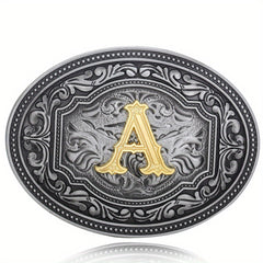 Embossed Belt Buckle for Men Western Cowboy Punk Hip Hop Accessories