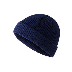 Trawler Beanie Knitted Fisherman Hat Retro Vintage Style Ski Skull Cap