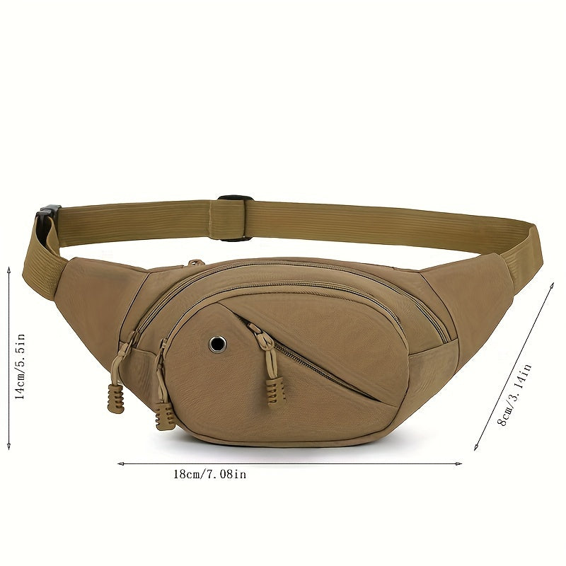 Waterproof Camo Waist Bag Chest Pack for Outdoor Camping Travel