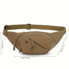 Waterproof Camo Waist Bag Chest Pack for Outdoor Camping Travel
