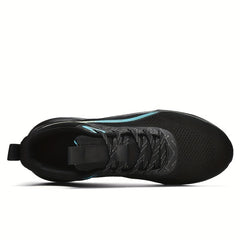PLUS SIZE Men's Breathable Running Shoes With Air Cushion Non Slip Sneakers