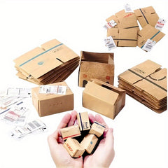 Mini Express Carton Set for Doll House Storage