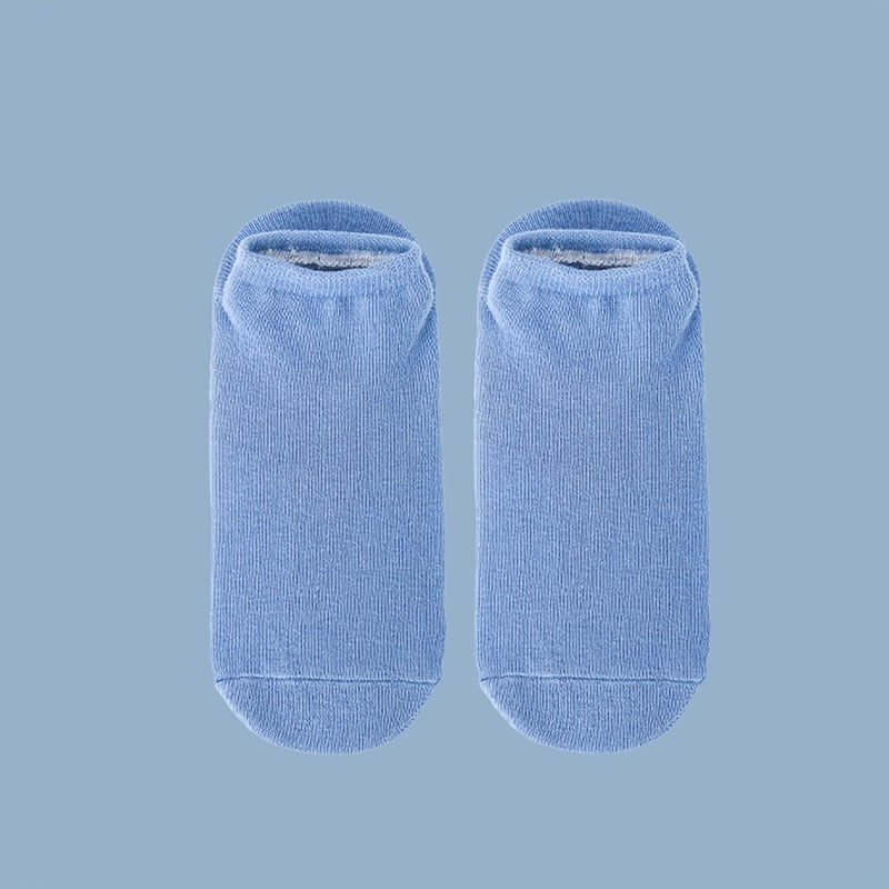 Non Slip Grippers Socks with Towel Sole for Yoga Pilates