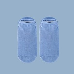 Non Slip Grippers Socks with Towel Sole for Yoga Pilates