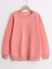 Women's Round Neck Active Sweatshirt Casual Sports Sweatshirts