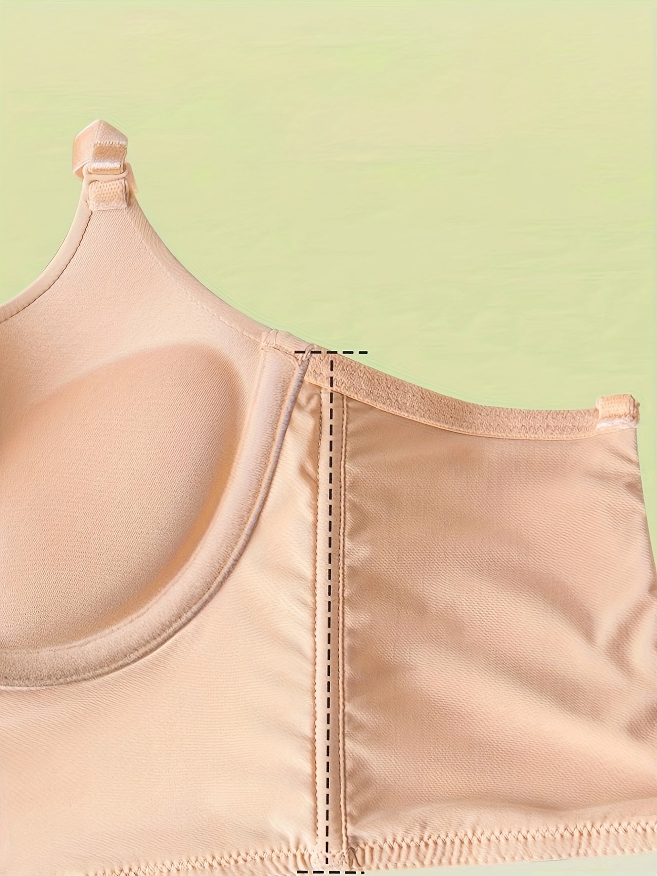 Solid Scoop Bra Comfortable Push Up Bra