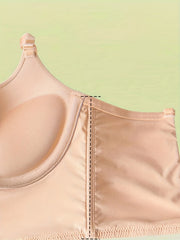 Solid Scoop Bra Comfortable Push Up Bra