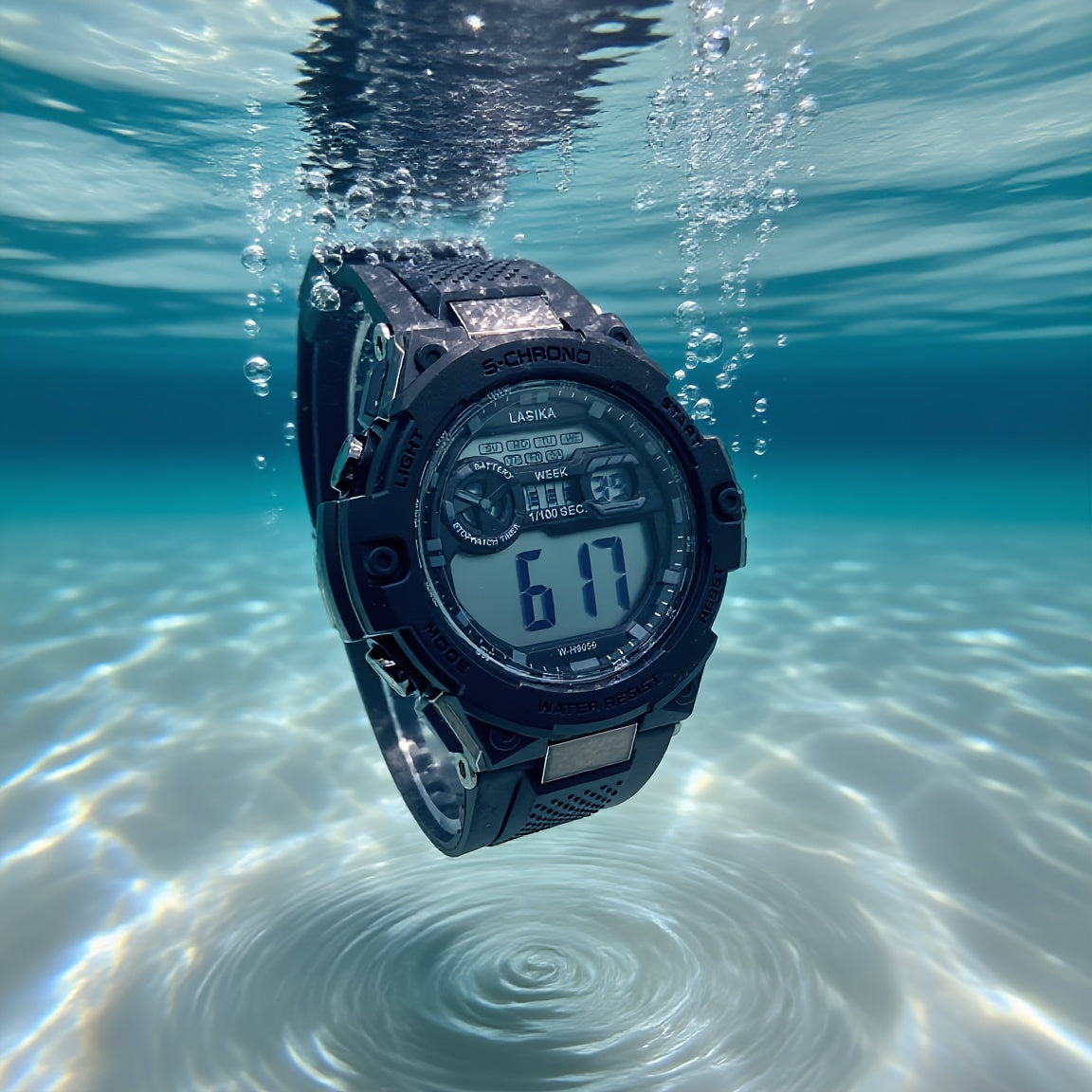 Youth Timer Watch Alarm Luminous Sports Timer