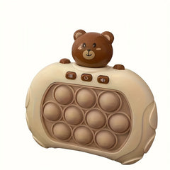 Light Up Push Play Toys Pocket Game Machines Breakthrough Puzzle Stress Reliever