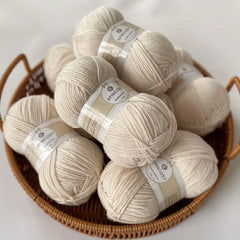 6pcs 4 Layer Hand-Woven Crochet Yarn 100% Acrylic DIY Crocheting Knitting 50g