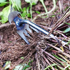4 Teeth Manganese Steel Weeding Tool Dual Purpose Hand Remover