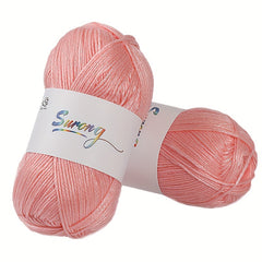 100 Acrylic Velvet Yarn Medium thick Yarn Worsted With Rich Feel