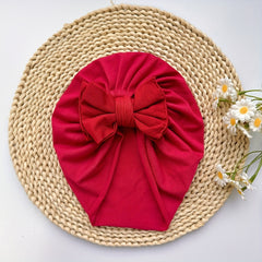 Soft Bowknot Turban for Baby Girls