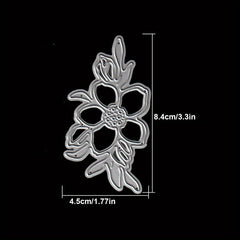 1pc Flower Lace Border Metal Cutting Dies Scrapbook Paper Craft Mould DIY Stenci