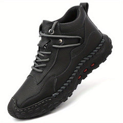 Men's Lace up Boots Casual Stitch Detail Walking Shoes