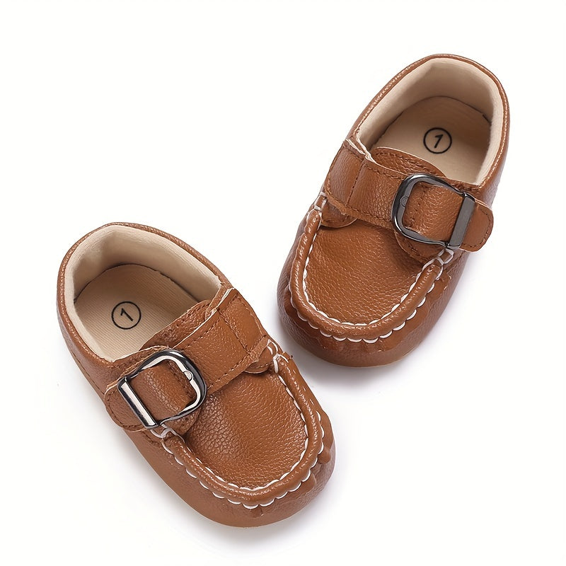 Baby Boys Slip On Loafer Shoes Toddlers Anti skid Dress Shoes