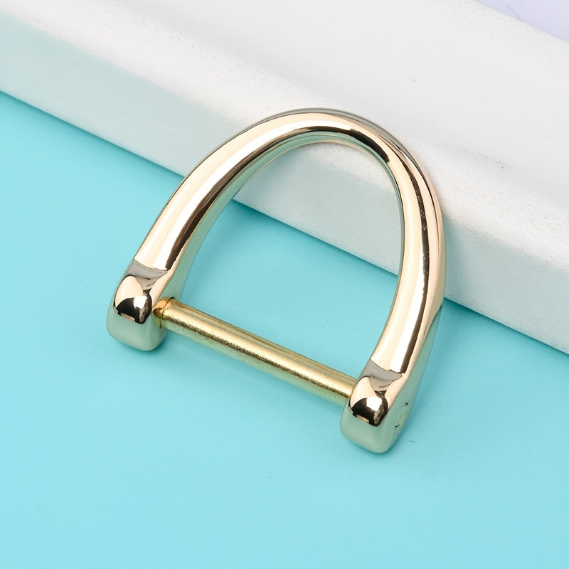 D Metal Buckle Carabiner Key Chain for Outdoor Camping