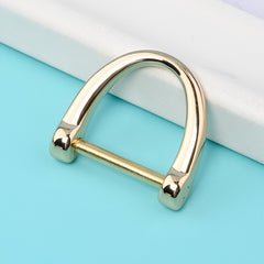 D Metal Buckle Carabiner Key Chain for Outdoor Camping