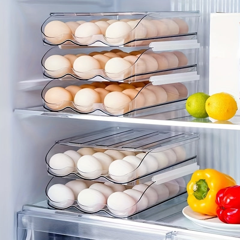 Egg Rack Holder Three Floors Egg Storage Box Shockproof Shatterproof