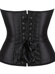 Strapless Corset Bustier Lace Up Body Shaper