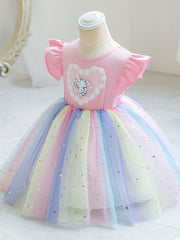 Girls Flower Girls Wedding Party Dress