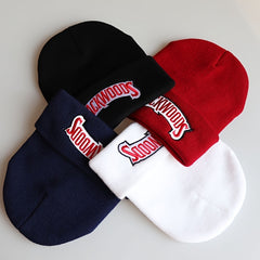 BACKWOODS Knitted Hat Thermal Cap For Men