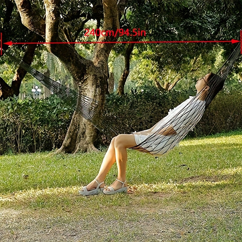 Nylon Rope Mesh Hammock for Outdoor Sleeping Net