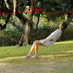 Nylon Rope Mesh Hammock for Outdoor Sleeping Net