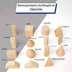 Geometric Shape & 3D Model Toys for Kids